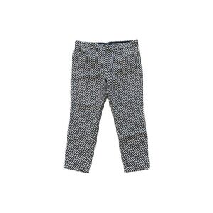 Banana Republic Sloan Crop Black White Pattern Casual Dress Pants Women’s 12